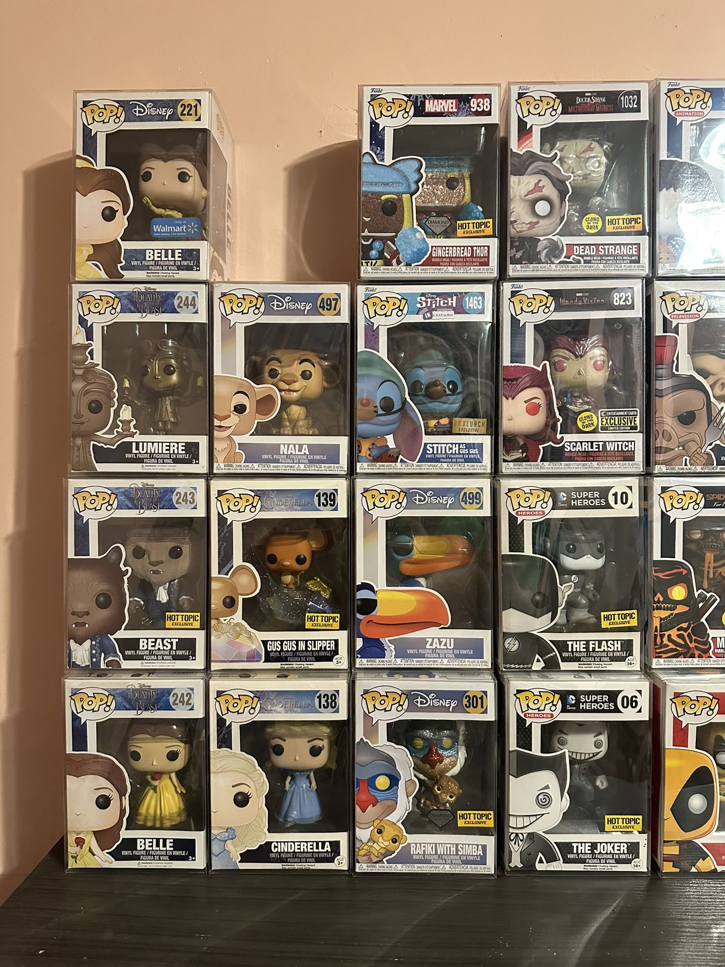 Funko Pops… Ask For Individual Pricing