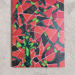 Cubist Rosary Painting