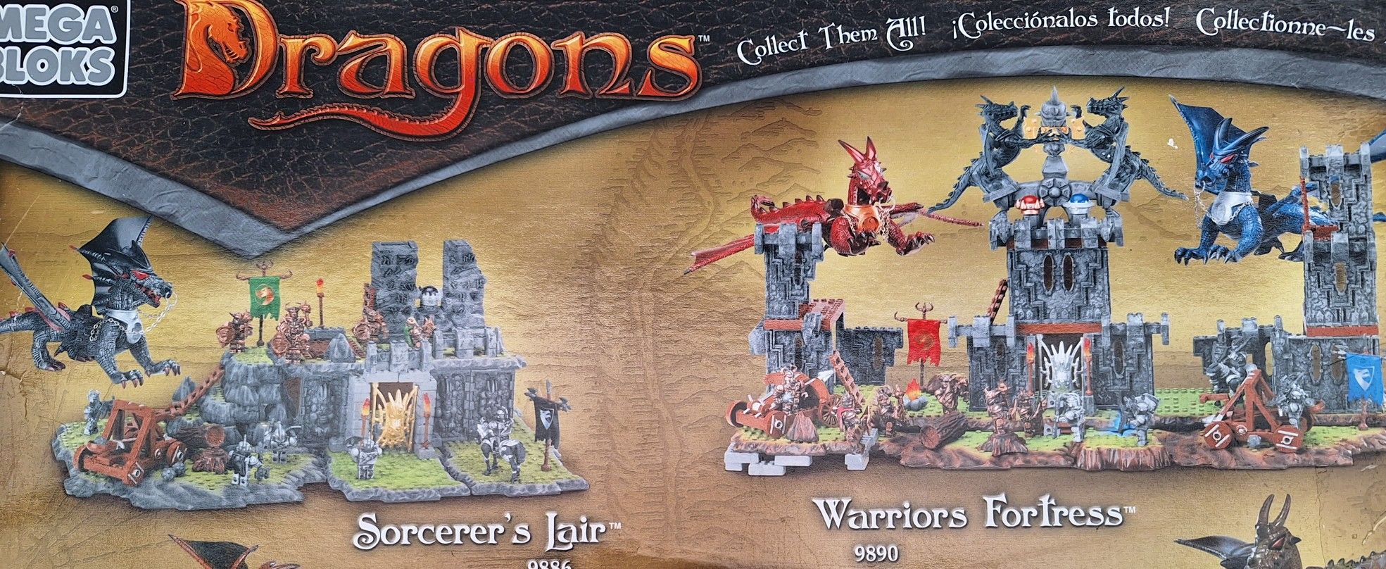 MEGA BLOKS DRAGON SETS