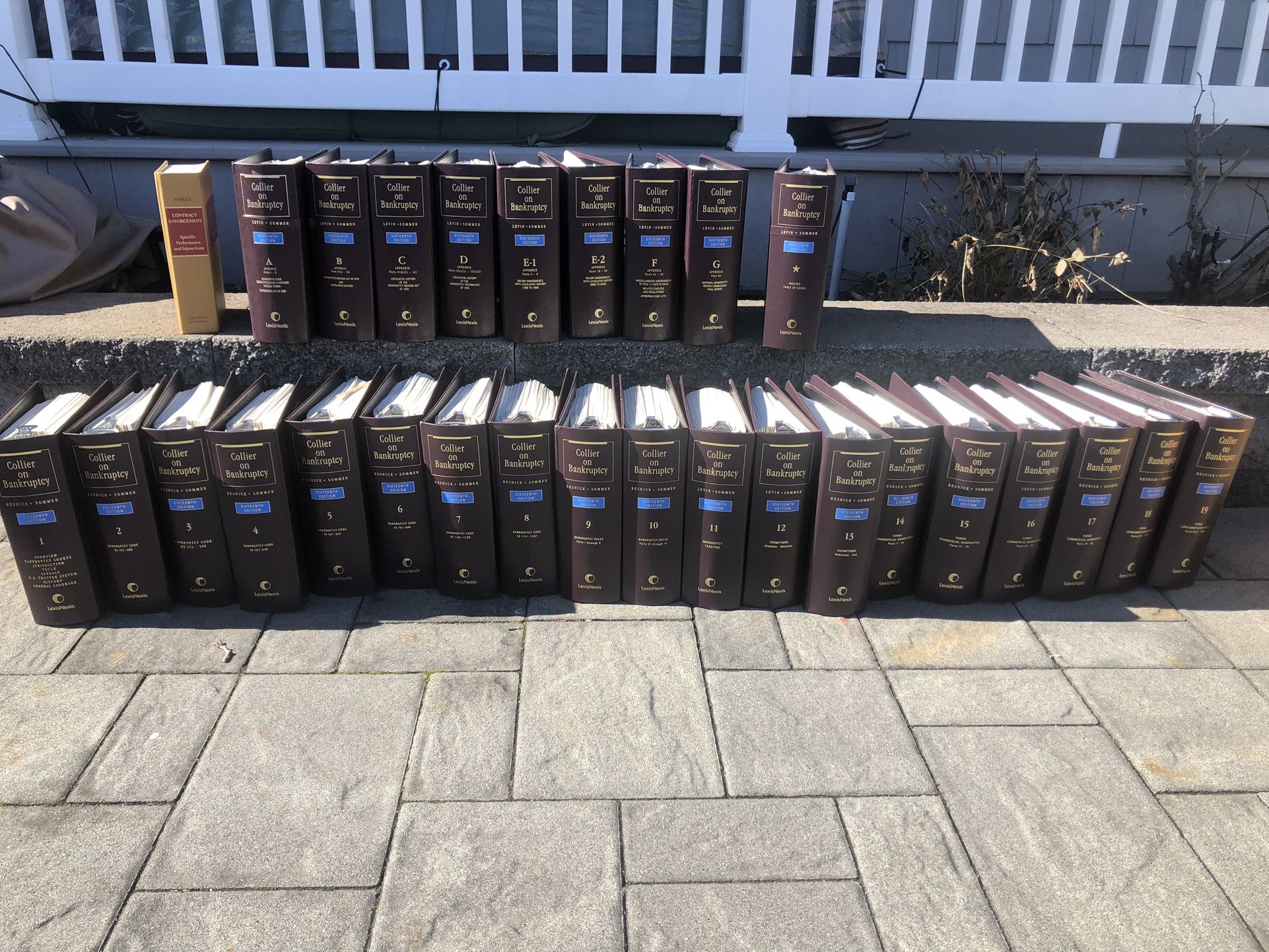 Collier On Bankruptcy Sixteenth Edition Hard Copy Complete Set