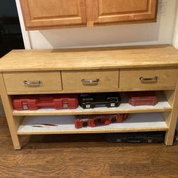 Butcher Block Prep Table/Island