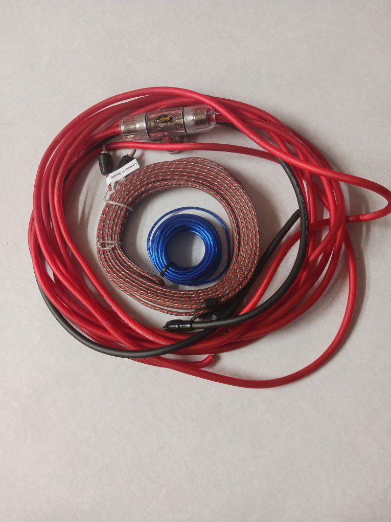 Stinger Pro 8 Gauge Ofc Amplifier  Wire Kit New