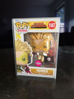 Chalice Collectibles Exclusive My Hero Academia Hawks (Flocked) Funko Pop