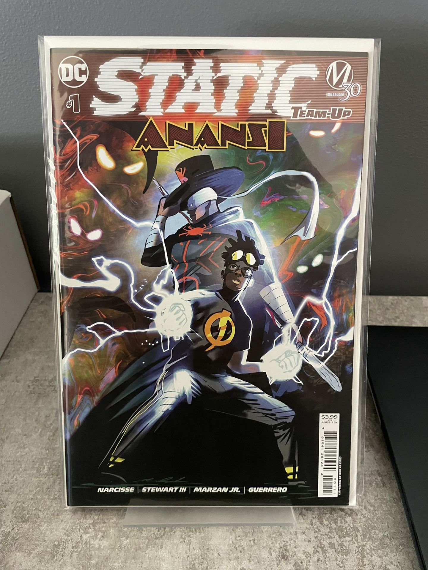Static Team-Up: Anansi #1 (DC Comics, 2023)