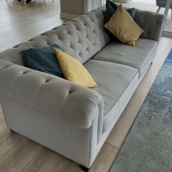 grey couch 