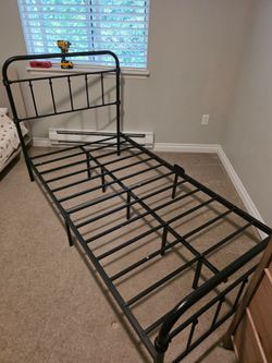 Twin bed frame