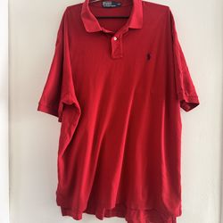 Polo by Ralph Lauren For The Stylish Big Man Size XXL Red Hot