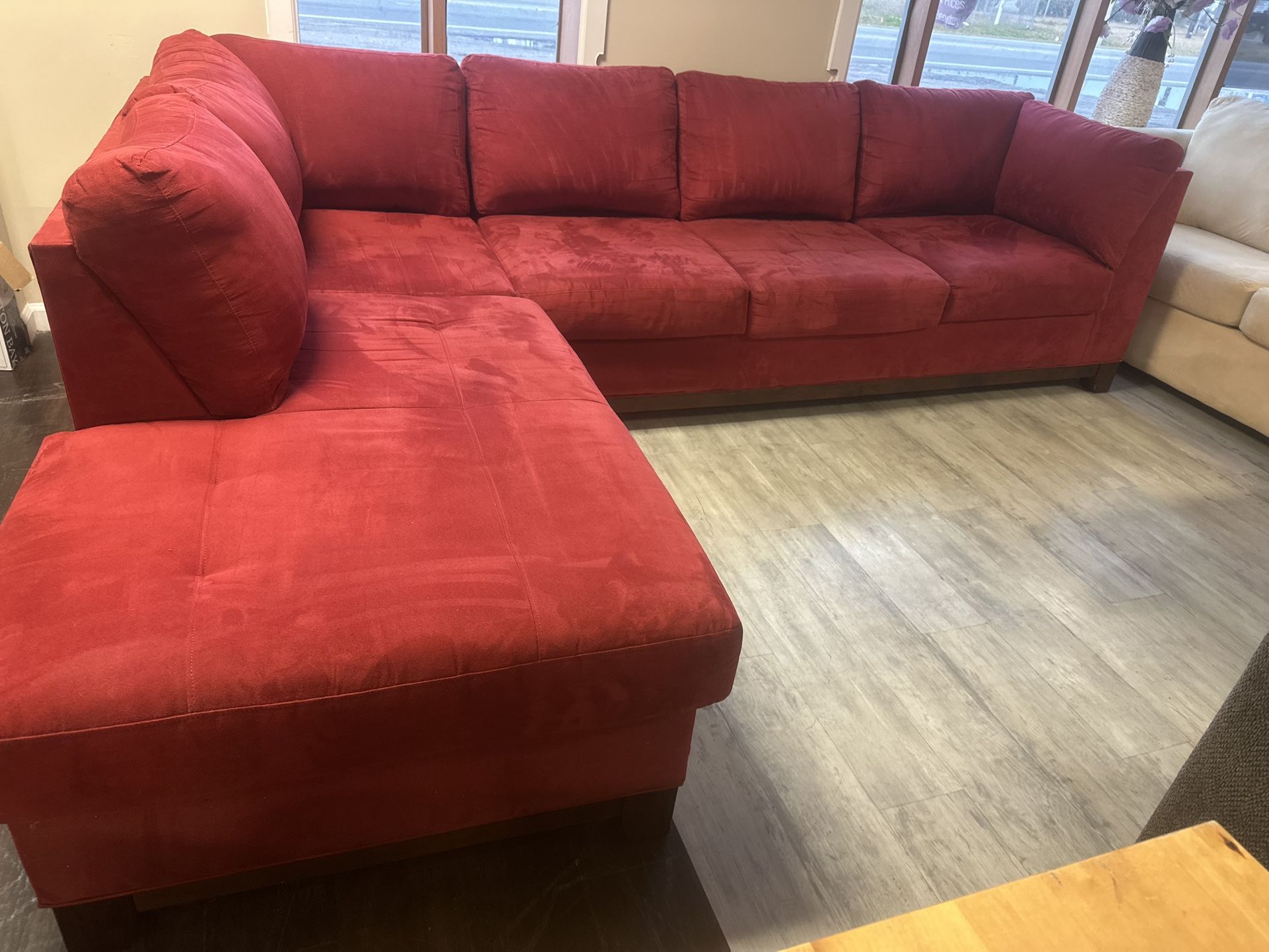 SECTIONAL SOFA 122”-90” GOOD CONDITION FREE DELIVERY 🚚