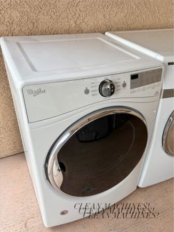 Whirlpool Steam Electric Dryer 90 Day Warranty Some Delivery