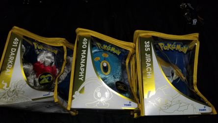 20th Anniversary Pokemon plushies
