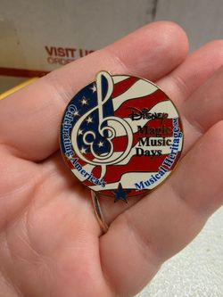Vintage Disney's Magic Music Days pin