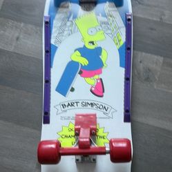 The Simpson  skateboard