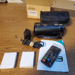 Better Life HD Digital Camcorder 2.7K New in box with accessories