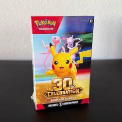 Pokemon 30th Celebration Booster Bundle