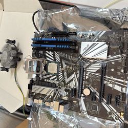 Asus prime Z390-P + Intel CPU - 16gb Of Ram