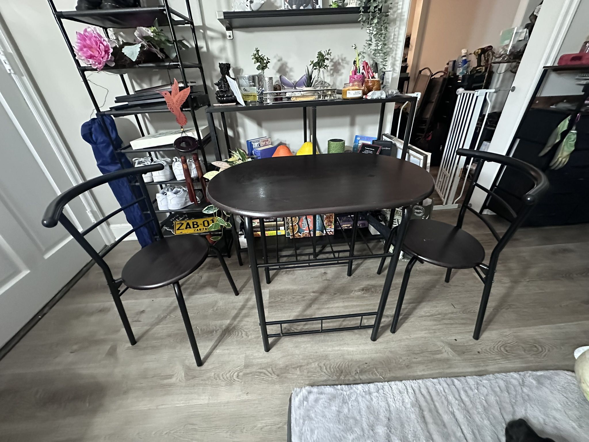 Matching Chairs Table Set