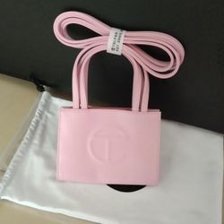 Telfar Small Shopping Bag Bubblegum Pink