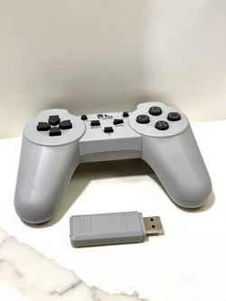 JoyRetro Wireless Controller + USB Adapter for PS Classic Mini 2.4G