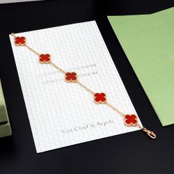 Van Cleef & Arpels bracelet five flower bracelet 💜