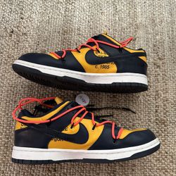 Off White Dunk Blue (Size 10 | Used | OG all)