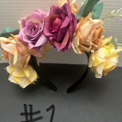 Day Of The Dead Flower Headband/Diadema De Catrina $15 each 