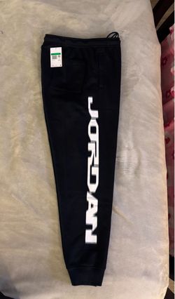 Jordan Black Sweatpants with Graphic Logo size XL Men’s