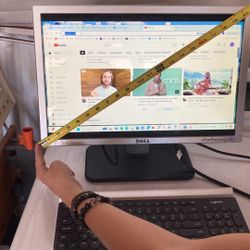 Dell monitor And Keyboard