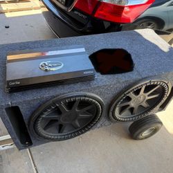 2 15” Kicker CVX Subwoofers