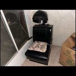 Hair drying chair 