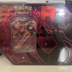 Mewtwo Team Rocket Tin