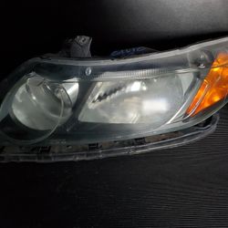 06 - 08 Honda Civic Sedan Driver Left Headlight