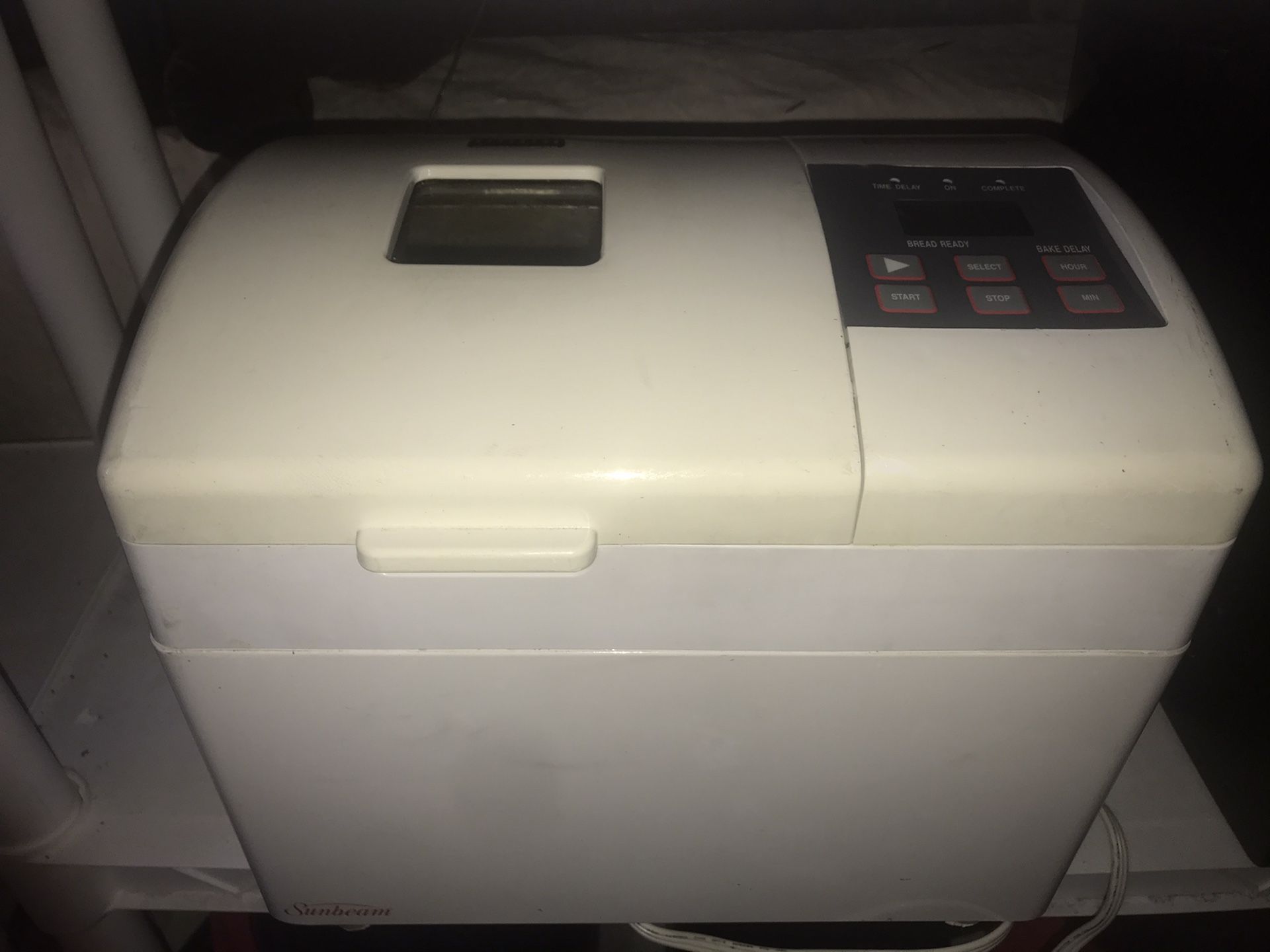 Sunbeam Oster Automatic Bread Machine Maker Model 4810