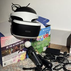PS4 + PSVR  (Works with PS5)