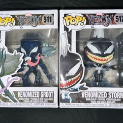 Venomized Marvel Funko Pop! 2-Pack – Groot #511 & Storm #512