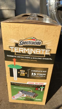 Estacas para detectar y matar termitas TÉRMITE DETECTION & KILLINGS STAKES