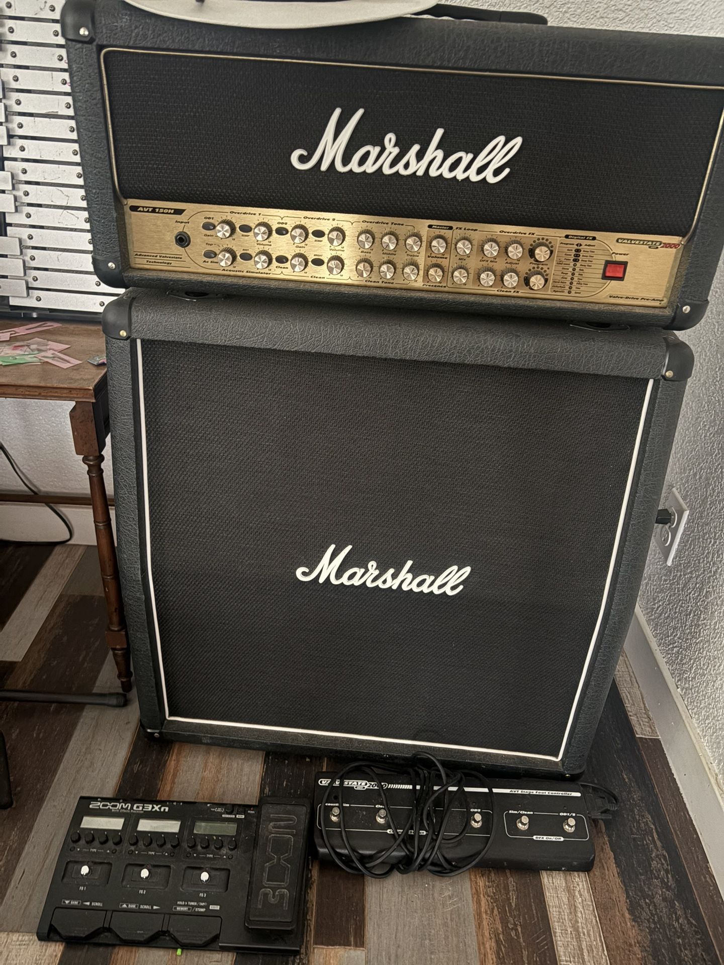Marshall Amp And Pedals