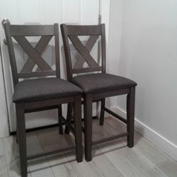 2 Stools 24 Inches Height Seat