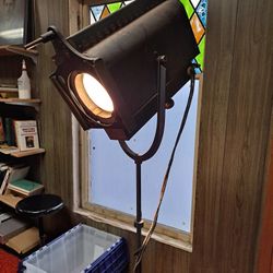 Antique McKenny Company Theater Spot Light 