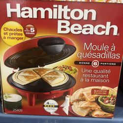 Hamilton Beach Quesadilla Maker
