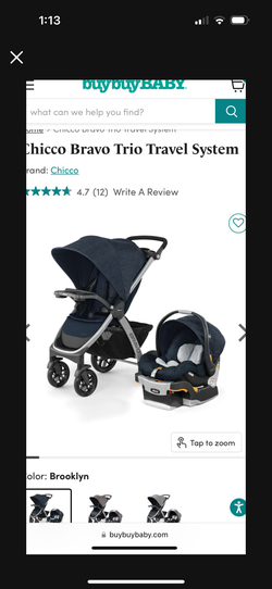 Travel system stroller and infant car seat