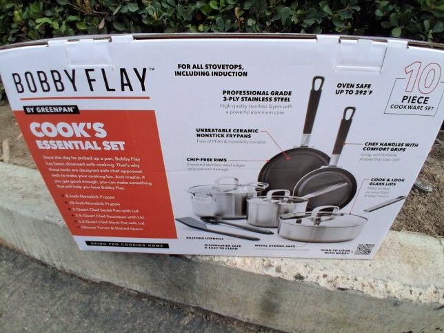 Bobby Flay 10 Piece Cook Set