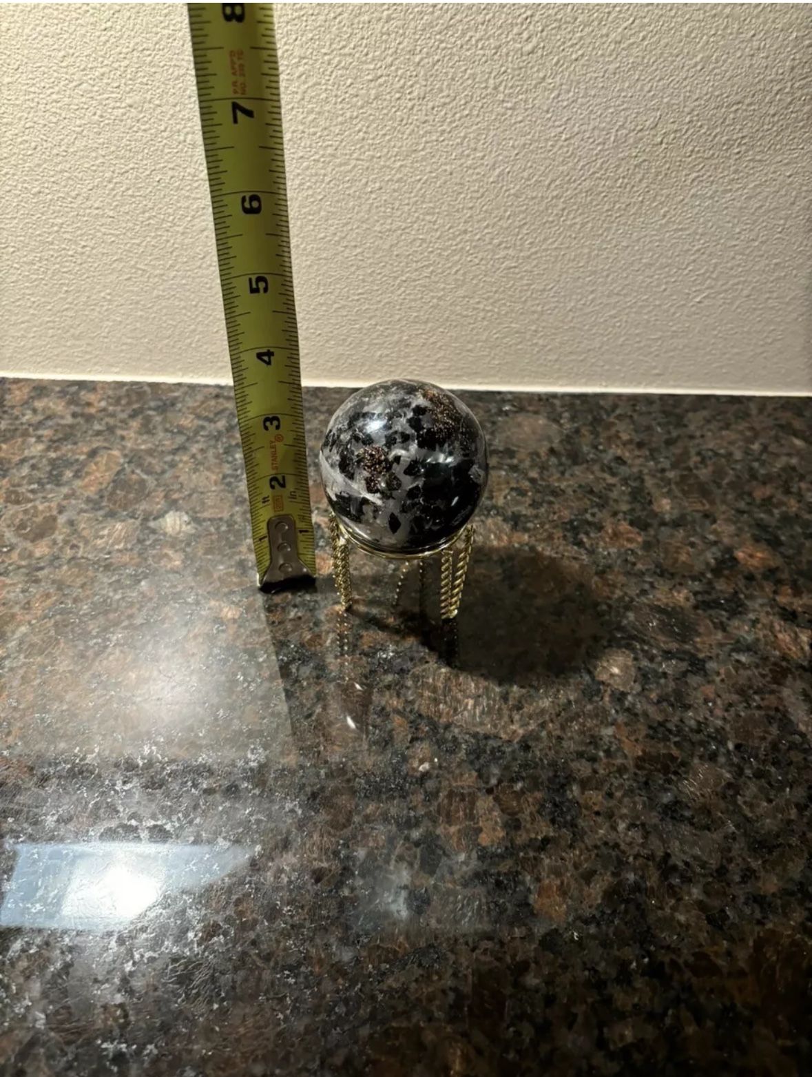 Natural Indigo Gabbro Sphere