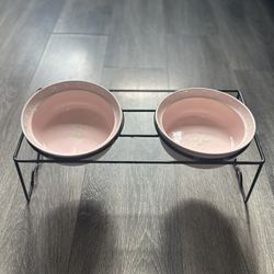 Pink Pet Bowl 