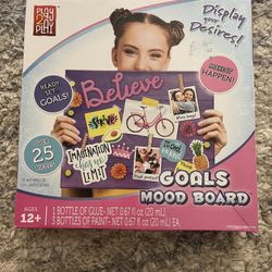 New Goals Mood Board For Girls