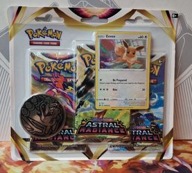 Pokémon TCG Sword & Shield Astral Radiance 3-Pack Blister
