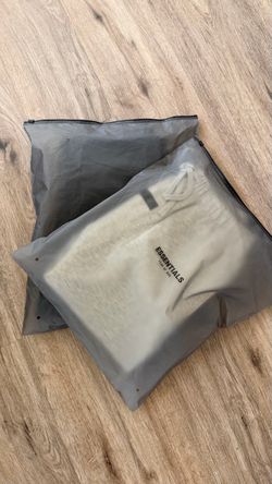 Essentials sweatpants size Xsmall black and light gray