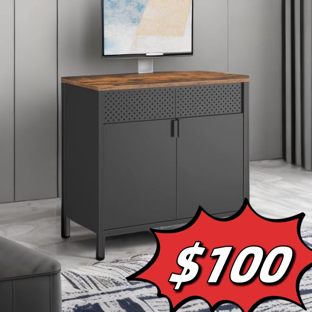 Storage Cabinet, Floor Standing Cabinet with Door