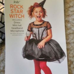 NEW Witch Halloween Costume Size L 10/12