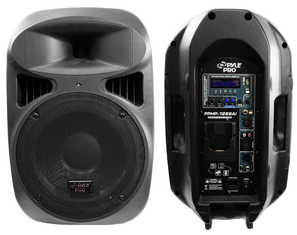 Pyle-Pro Speaker With Stand - Model PRO PPHP1299AI 