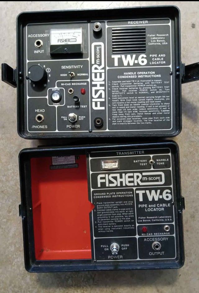 Fisher Cable And Pipe Locator